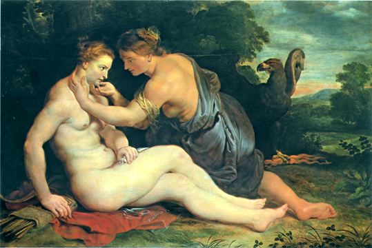 mythologiques - Expressions mythologiques Jupiter-et-callisto-rubens